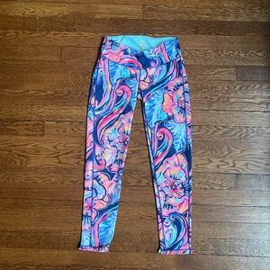 Lilly Pulitzer Nauti Navy Boho Bateau leggings size XS